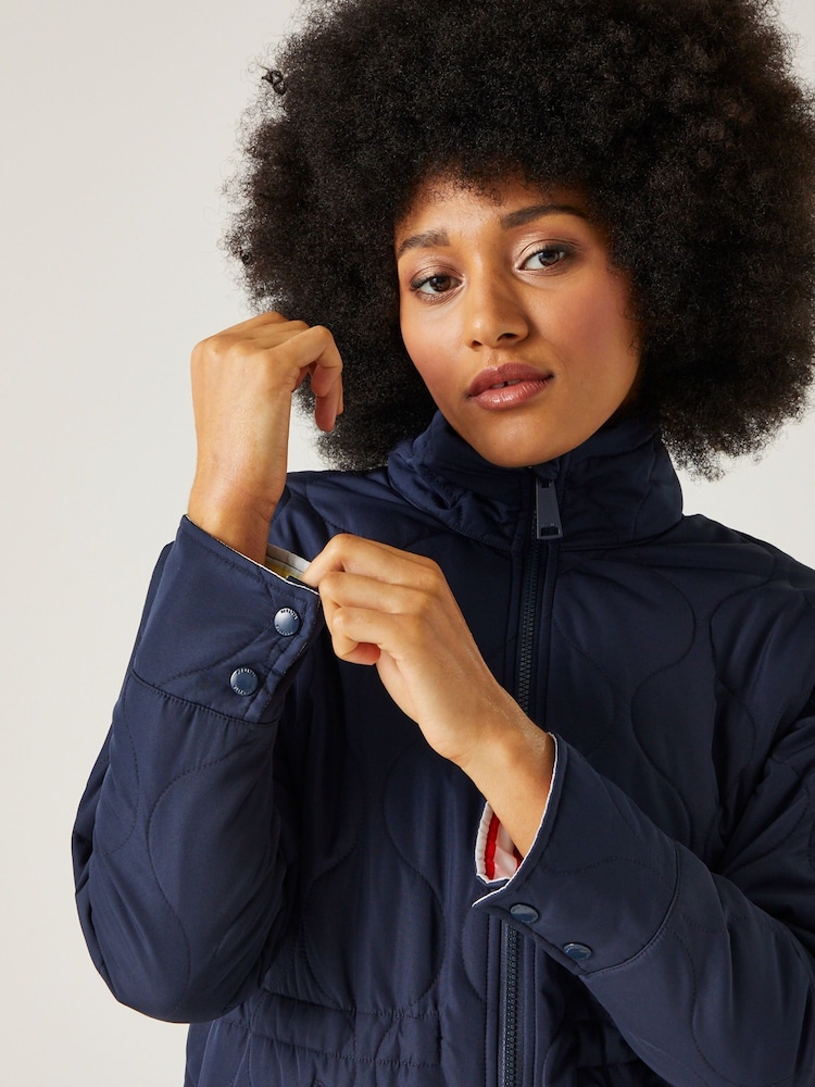 Regatta Blue Courcelle Quilted Jacket - Image 5 of 9