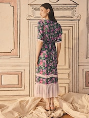 Cath Kidston Green Roses Tea Dress - Image 2 of 8