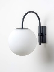 Houseof. Charcoal Grey Hanging Globe Outdoor Wall Light - Image 1 of 6