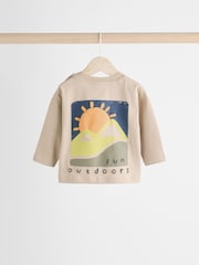 Neutral Baby Top And Leggings Set - Image 4 of 12