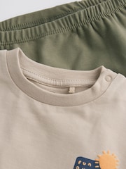 Neutral Baby Top And Leggings Set - Image 8 of 12