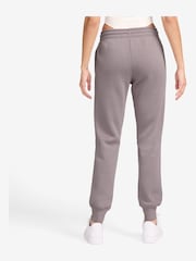 Nike Lilac Purple Phoenix Fleece Mid-Rise Logo Joggers - Image 2 of 3