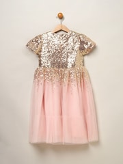 Miss Sequin Waterfall Tulle Skirt Dress - Image 2 of 4