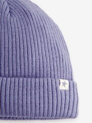 Purple Baby Beanie Hat (0mths-2yrs) - Image 4 of 4