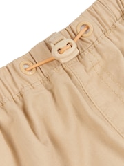 Jack Wills Brown Loose Fit Girls Parachute 100% Cotton Trousers - Image 9 of 9