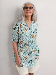 Seasalt Cornwall Multi Op Art Tunic - Image 3 of 5