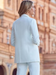 Sosandar White Tapered Leg Trousers - Image 4 of 5