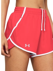 Under Armour Red Velvet Fly By 3 Shorts - Image 4 of 6