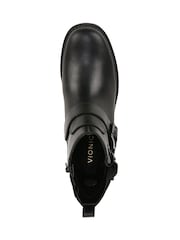 Negru - Vionic Folsom Croială clasică Năbuc Ankle Cizme - Image 5 of 6