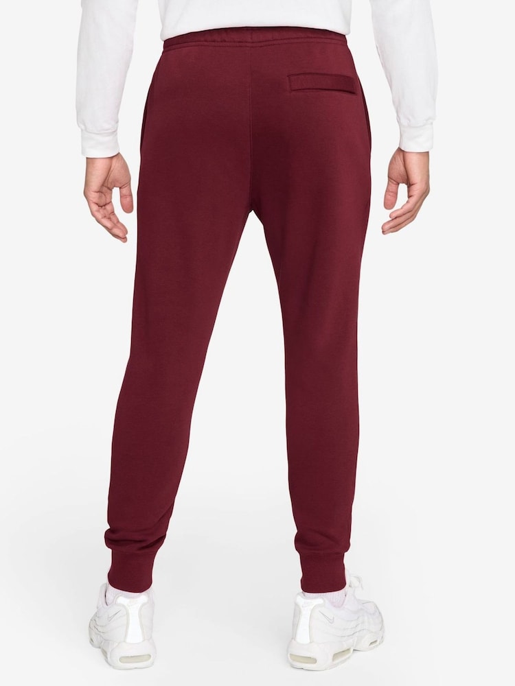 Nike Team Red/White Club Joggers - Image 2 of 3