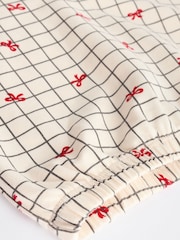 Red/White Bow Print Cosy Baby Sweatshirt And Leggings 2 Piece Set - Image 12 of 15