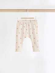 Red/White Bow Print Cosy Baby Sweatshirt And Leggings 2 Piece Set - Image 7 of 15