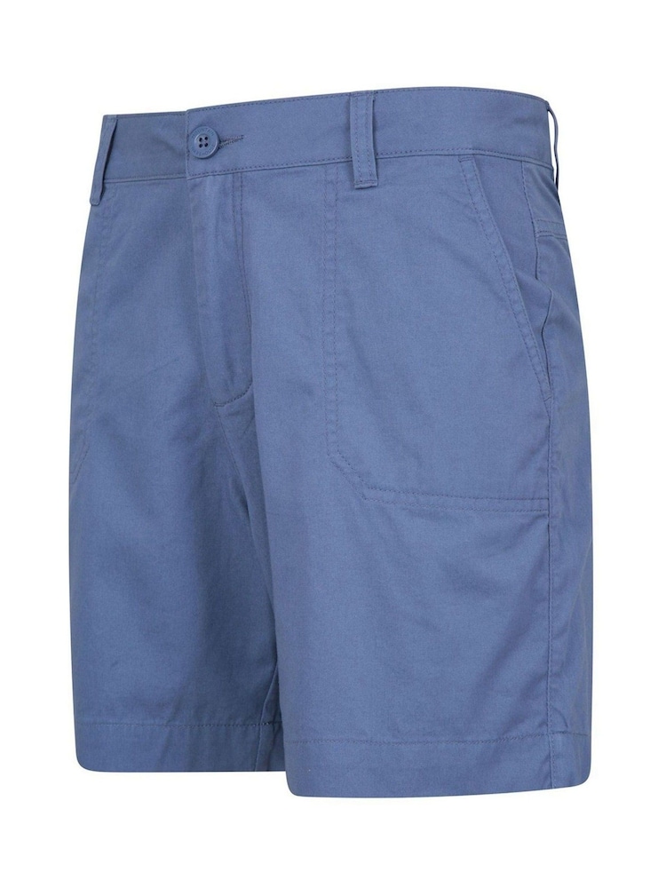 Mountain Warehouse Blue Bayside 100% Cotton Womens Shorts - Image 3 of 4