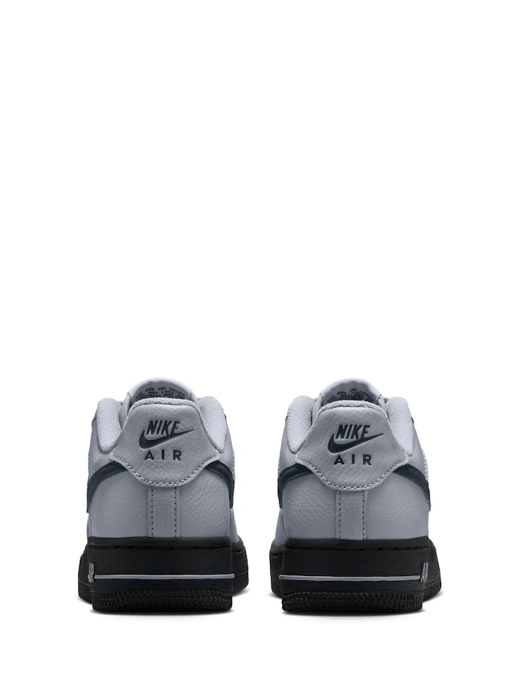 Nike Grey Air Force 1 Trainers - Image 4 of 7