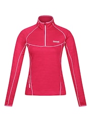 Regatta Pink Womens Yonder Half Zip Fleece - Image 6 of 9