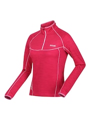 Regatta Pink Womens Yonder Half Zip Fleece - Image 8 of 9