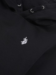 Zwart - U.S. Polo Assnvoor ons. Double Horsemen hoodie voor jongens - Image 7 of 8