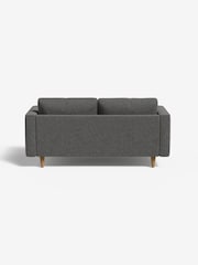 MADE.COM Textured Weave Stone Grey Scott 2 Seater Sofa - Image 3 of 4