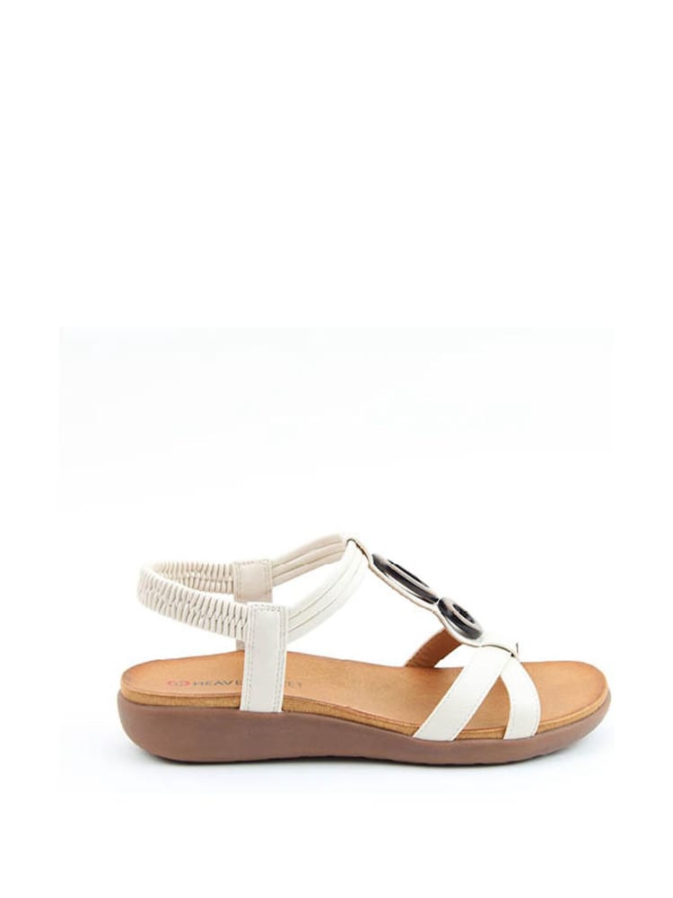 Heavenly Feet Stone Clara Sandals - Image 1 of 4