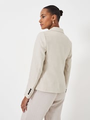 Crew Clothing Plain Linen Regular Blazer - Image 1 of 5