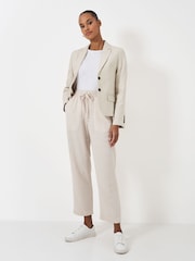 Crew Clothing Plain Linen Regular Blazer - Image 2 of 5