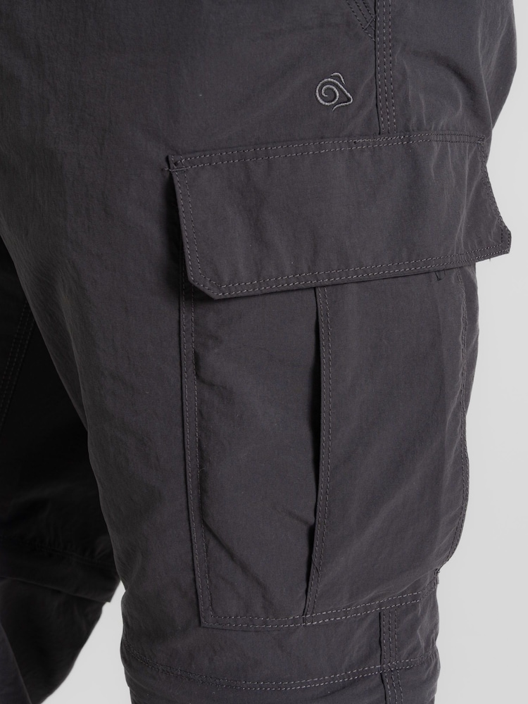 Craghoppers Green NosiLife Convertible Carfo III Trousers - Image 7 of 11