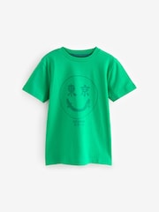 Green Short Sleeves Graphic T-Shirt (3-16yrs) - Image 1 of 4