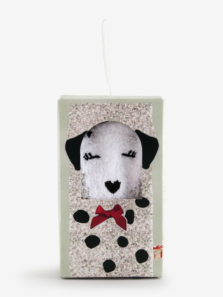 Dalmatian Christmas Cosy Socks In Box - Image 4 of 4