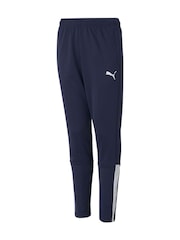 Puma Blue Teamliga Training Kids Unisex Football Pants - Image 1 of 2