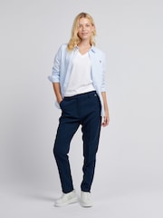U.S. Polo Assn. Blue Womens Classic Chinos - Image 3 of 8