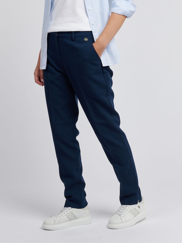 U.S. Polo Assn. Blue Womens Classic Chinos - Image 4 of 8