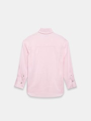Mint Velvet Pink 100% Linen Long Sleeve Shirt - Image 4 of 4
