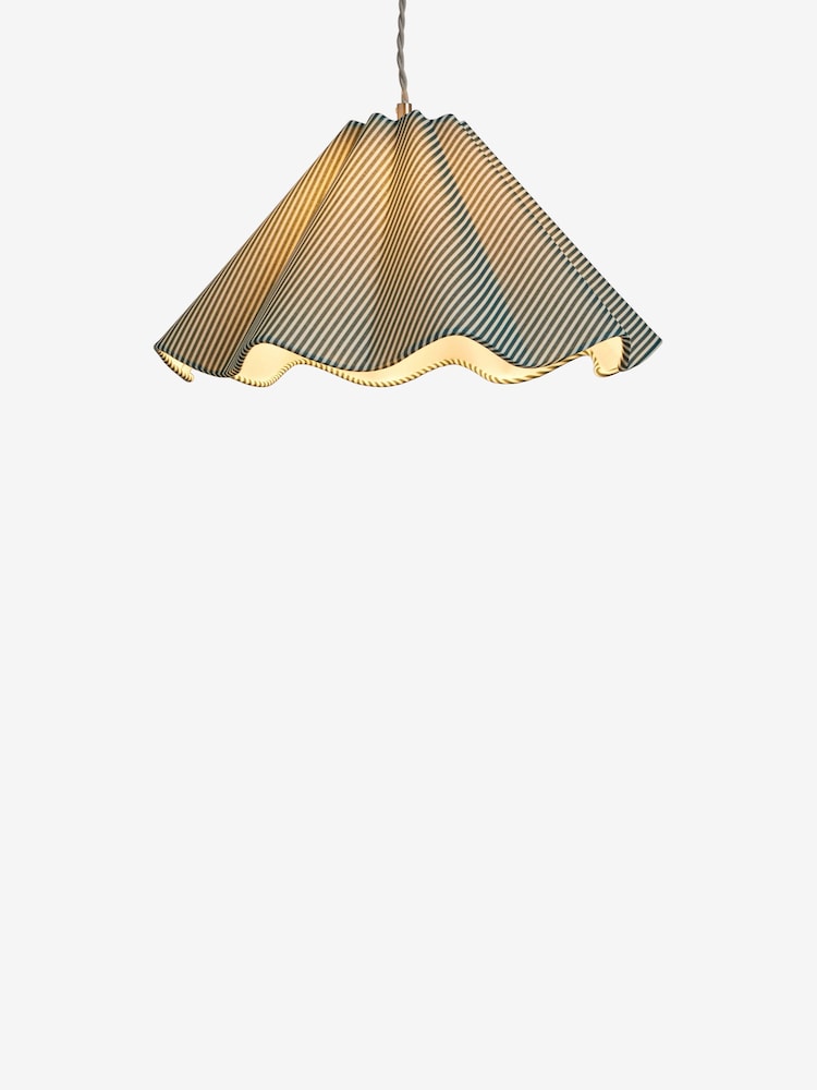 Clarke and Clarke Green Stripe Asra Easyfit Shade - Image 4 of 4