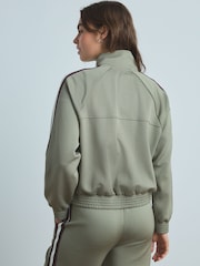 Grün - Jacke mit durchgehendem Reißverschluss - Bild 3 von 8