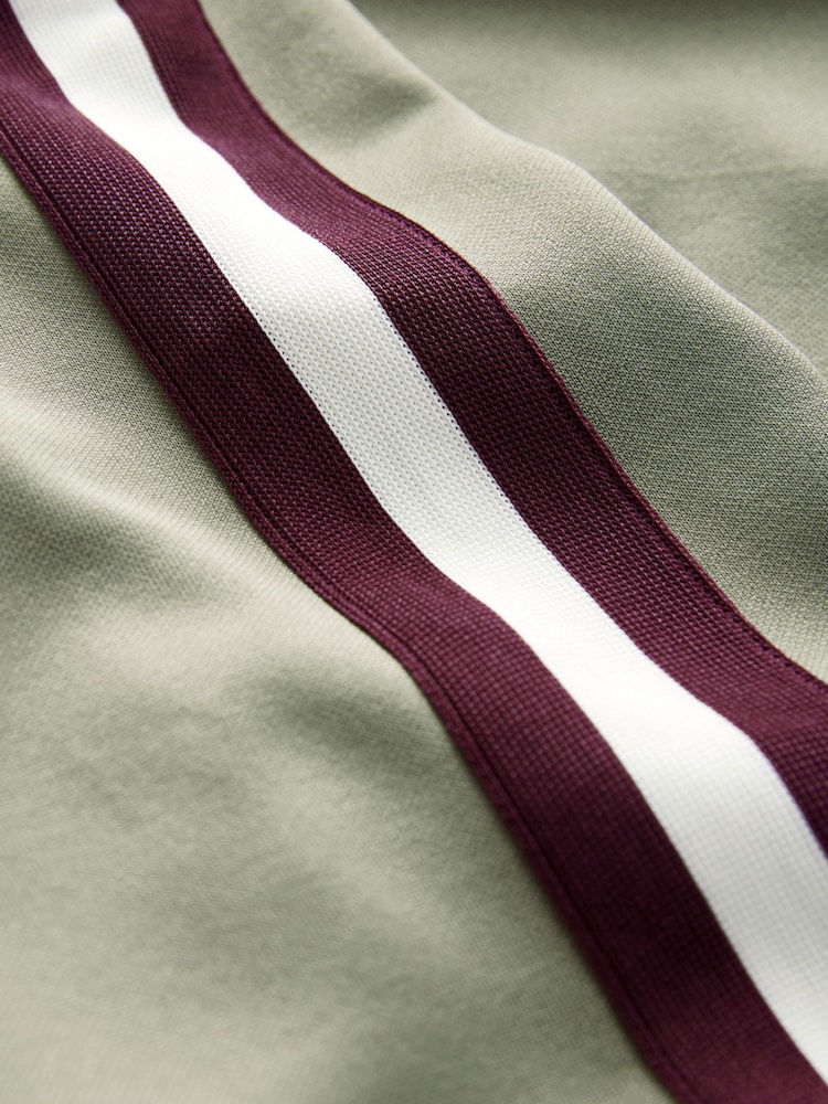 Grün - Jacke mit durchgehendem Reißverschluss - Bild 8 von 8