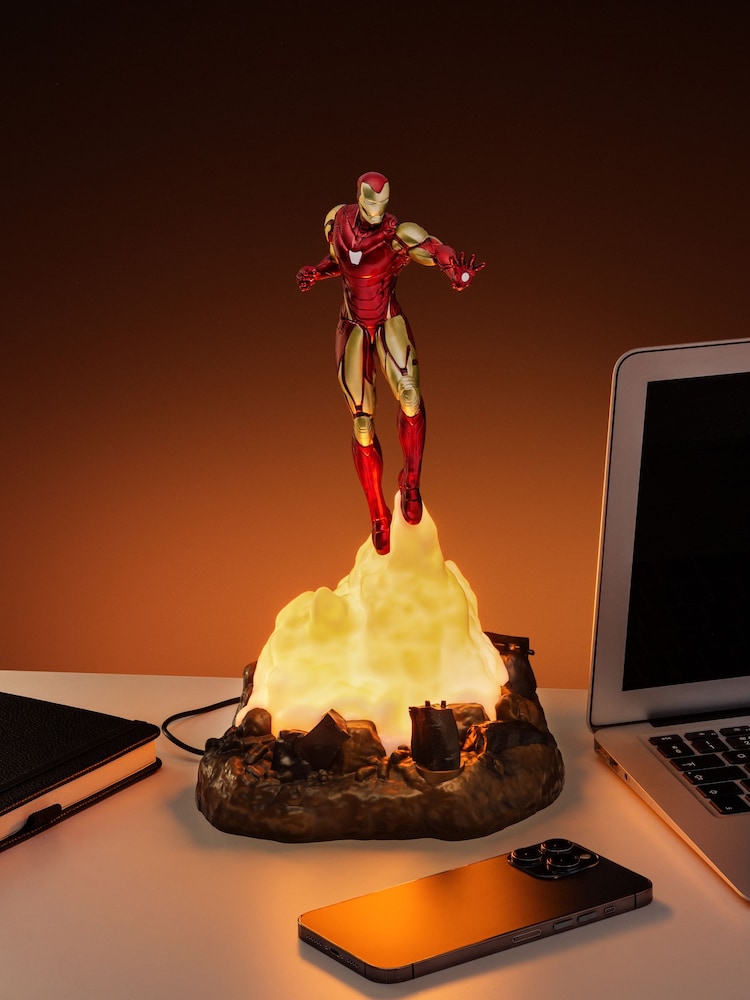 Marvel Iron Man Diorama Rechargeable Wireless Light - Image 1 of 4