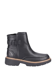 Schwarz - Hush Puppies Jodie Ankle Black Boots - Bild 1 von 4