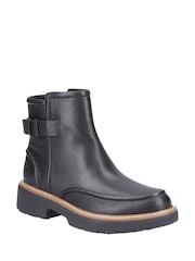 Schwarz - Hush Puppies Jodie Ankle Black Boots - Bild 2 von 4