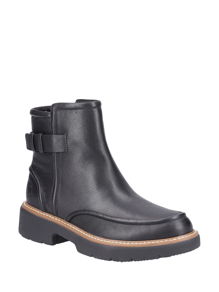 Schwarz - Hush Puppies Jodie Ankle Black Boots - Bild 2 von 4