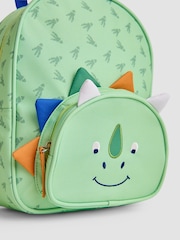 JoJo Maman Bébé Green Dino Character Backpack - Image 2 of 4