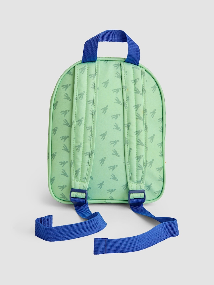 JoJo Maman Bébé Green Dino Character Backpack - Image 4 of 4