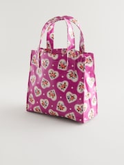 Cath Kidston Pink Hearts Small Coated Bookbag - Image 4 of 9