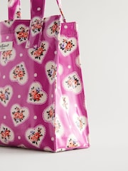 Cath Kidston Pink Hearts Small Coated Bookbag - Image 9 of 9