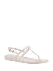 Crocs Rose Pink Miami Thong Flip Flops - Image 1 of 4