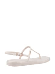 Crocs Rose Pink Miami Thong Flip Flops - Image 2 of 4