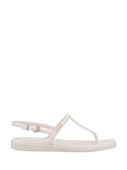 Crocs Rose Pink Miami Thong Flip Flops - Image 4 of 4