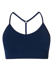 Sweaty Betty Navy Blue Mindful Flex Seamless Yoga Bra - Image 7 of 7