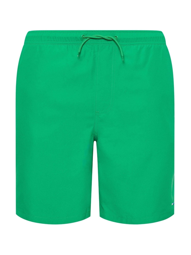 BadRhino Big & Tall Green Plain Swim Shorts - Image 3 of 4