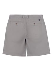 Сірий - U.S. Polo Assn. Класичні чоловічі шорти чинос - Image 8 of 9