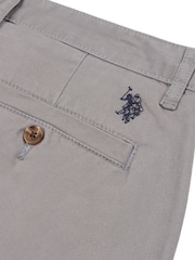 Сірий - U.S. Polo Assn. Класичні чоловічі шорти чинос - Image 9 of 9